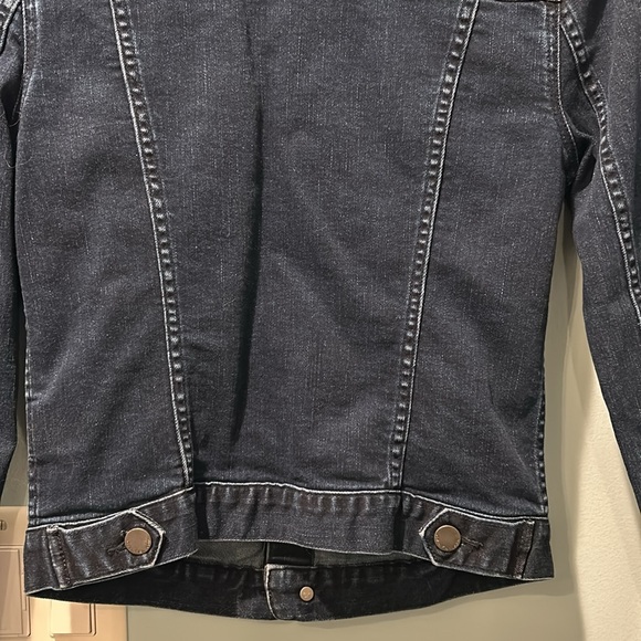 Calvin Klein Jeans Trucker Classic Blue Wash Denim Jacket Size XS - Picture 5 of 6